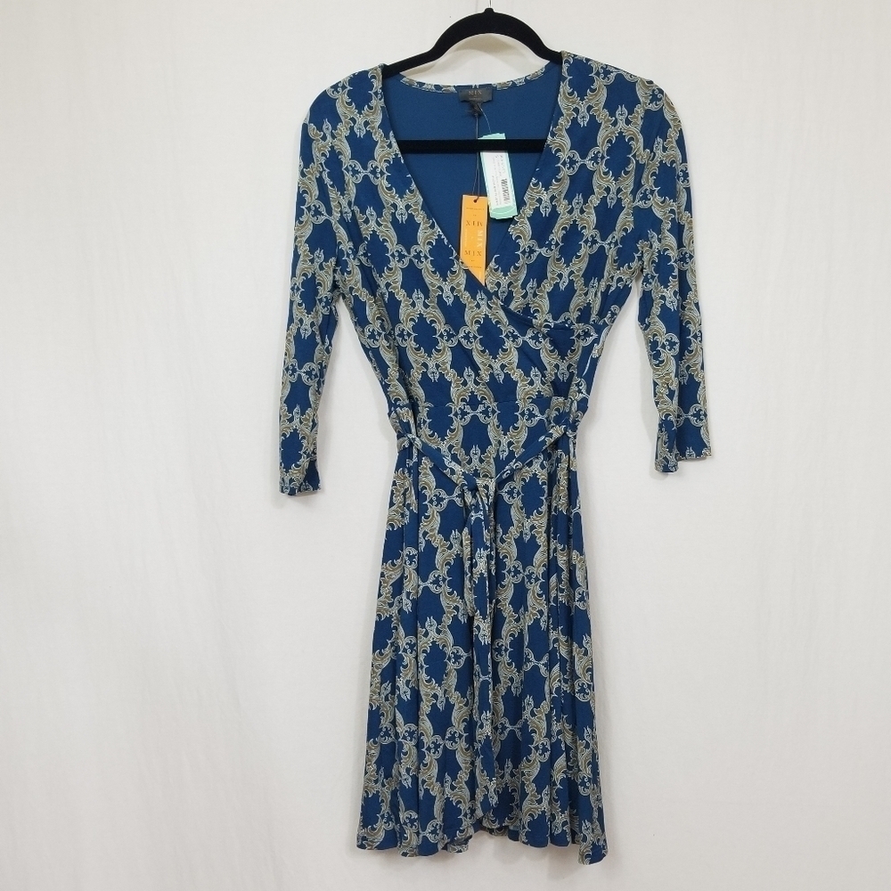 Faux Wrap dress NWT